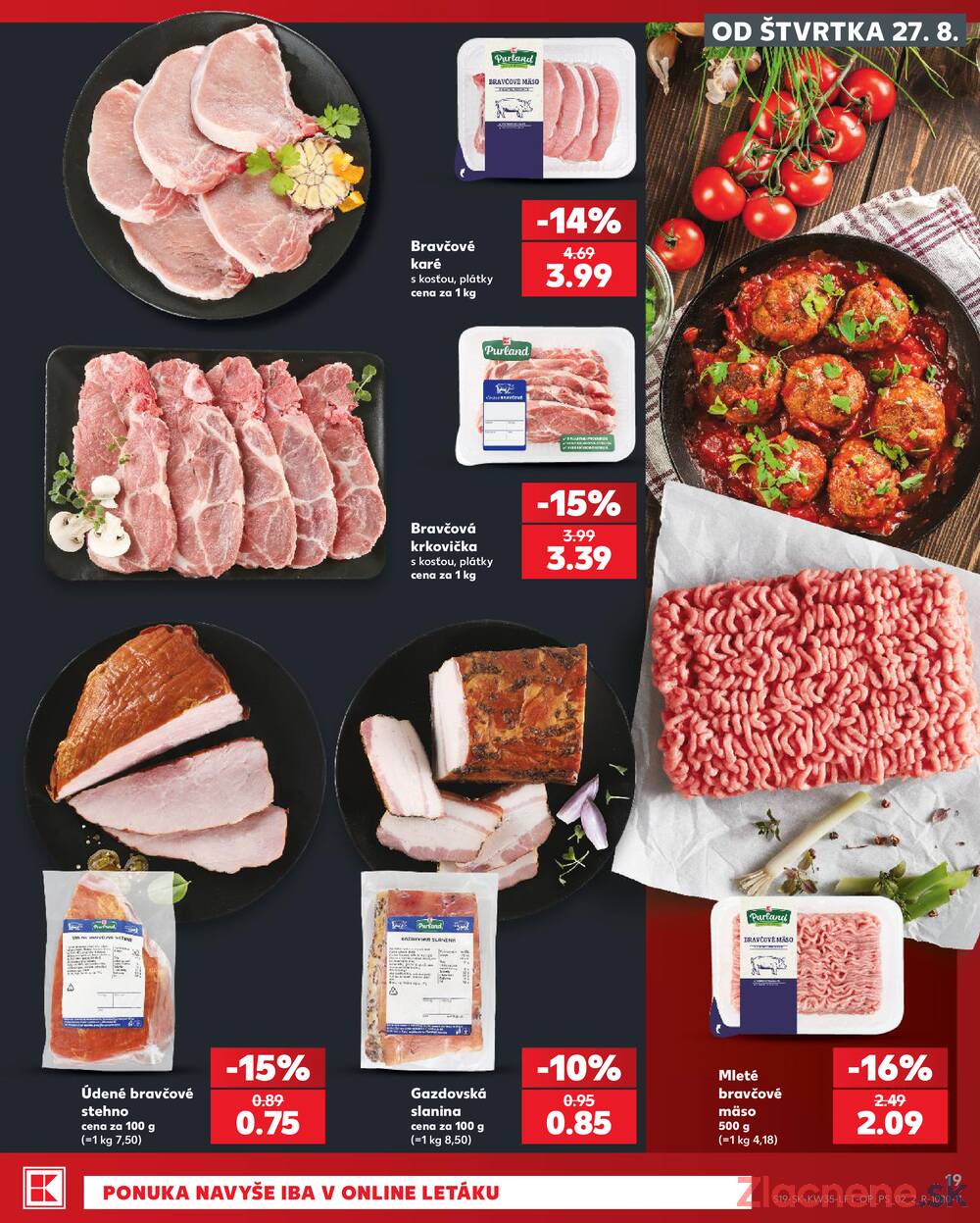 Kaufland 27.8. - 2.9. - Kaufland Považská Bystrica - Centrum
