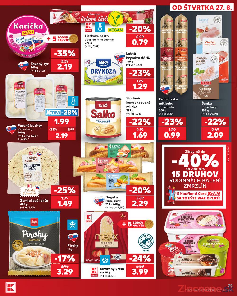 Kaufland 27.8. - 2.9. - Kaufland Považská Bystrica - Centrum