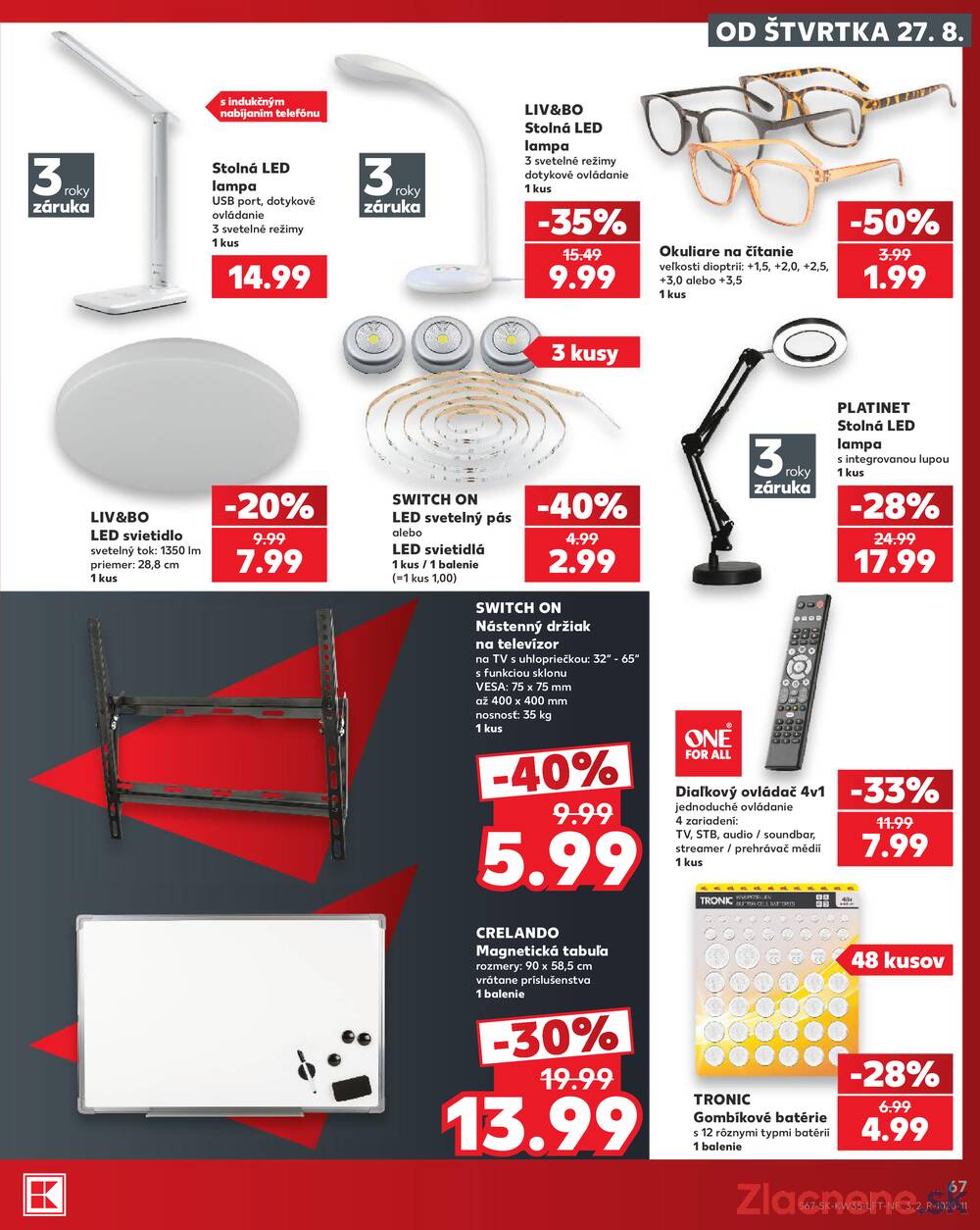 Kaufland 27.8. - 2.9. - Kaufland Považská Bystrica - Centrum