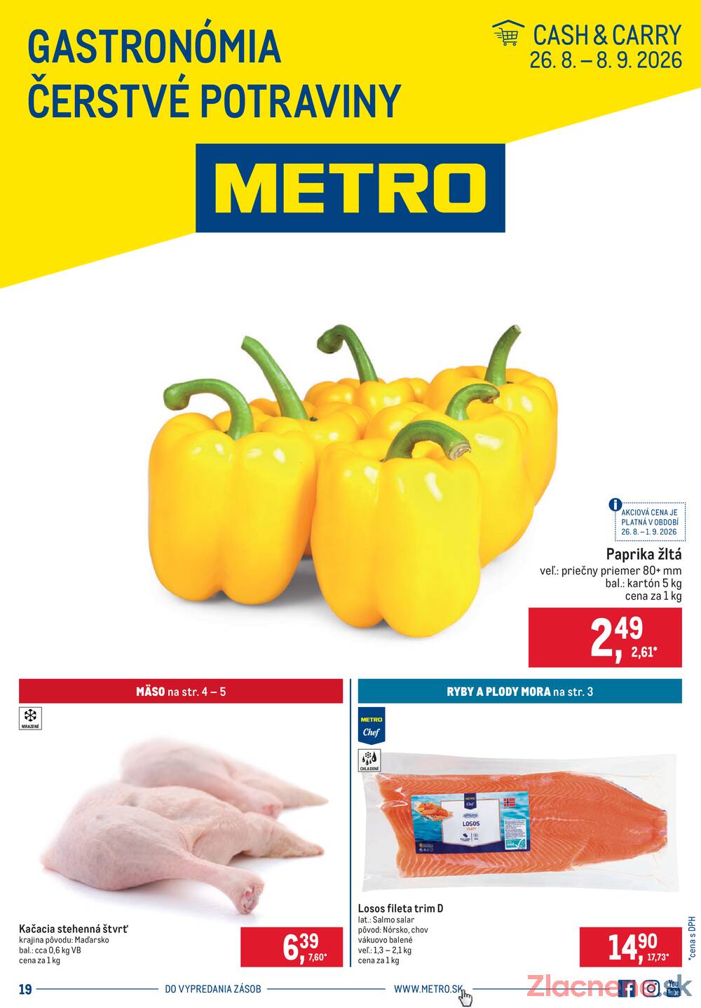 Leták METRO - METRO Gastronomia do 8.9. - strana 1 Leták METRO - METRO Gastronomia do 8.9. - strana 1