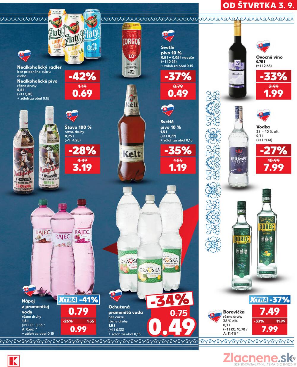Kaufland 3.9. - 9.9. - Kaufland Detva