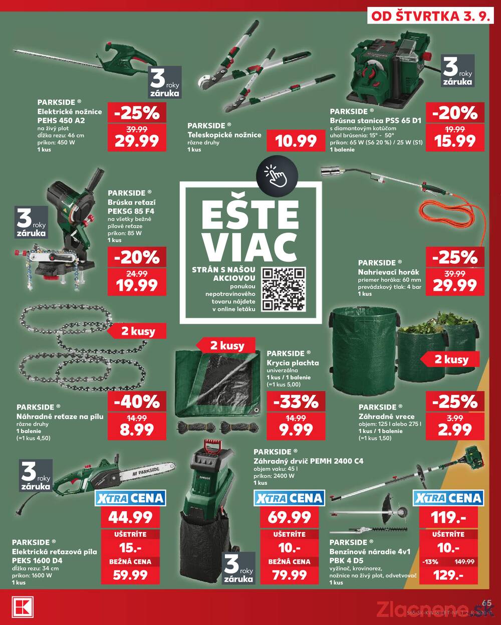 Kaufland 3.9. - 9.9. - Kaufland Bytča