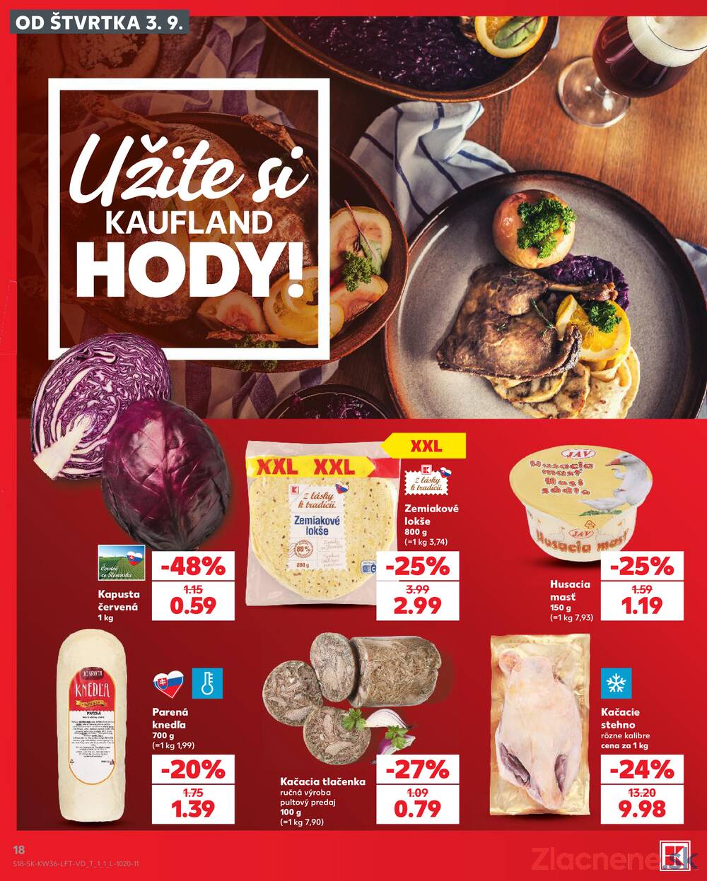 Kaufland 3.9. - 9.9. - Kaufland Poprad - Jiřího Wolkera