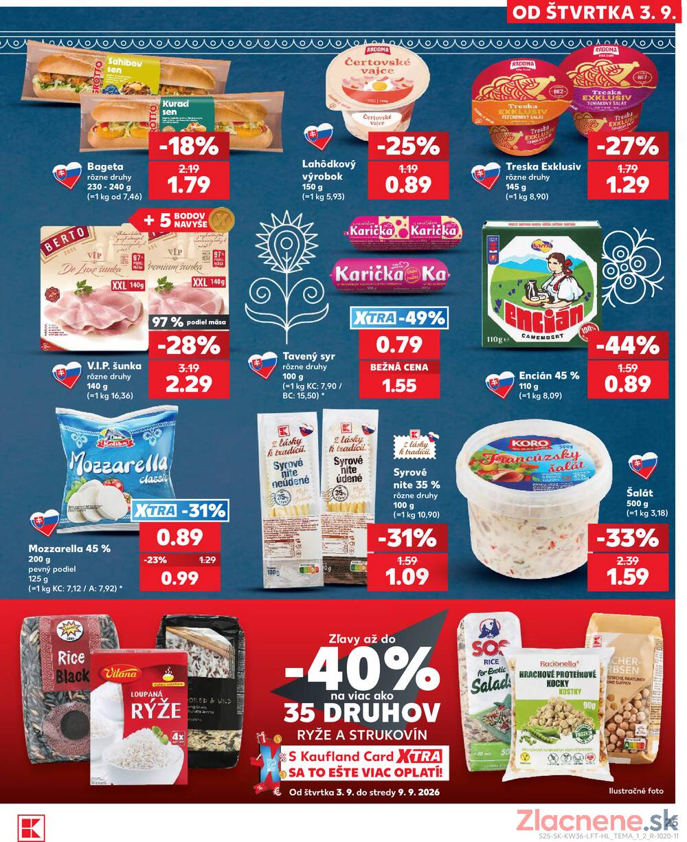 Kaufland 3.9. - 9.9. - Kaufland Veľký Meder
