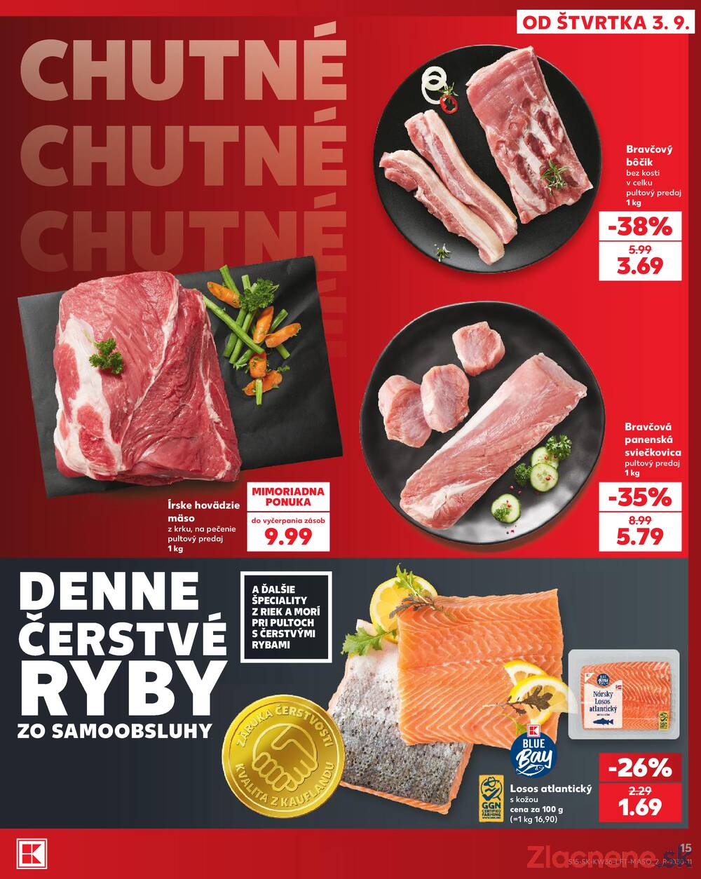 Kaufland 3.9. - 9.9. - Kaufland Piešťany