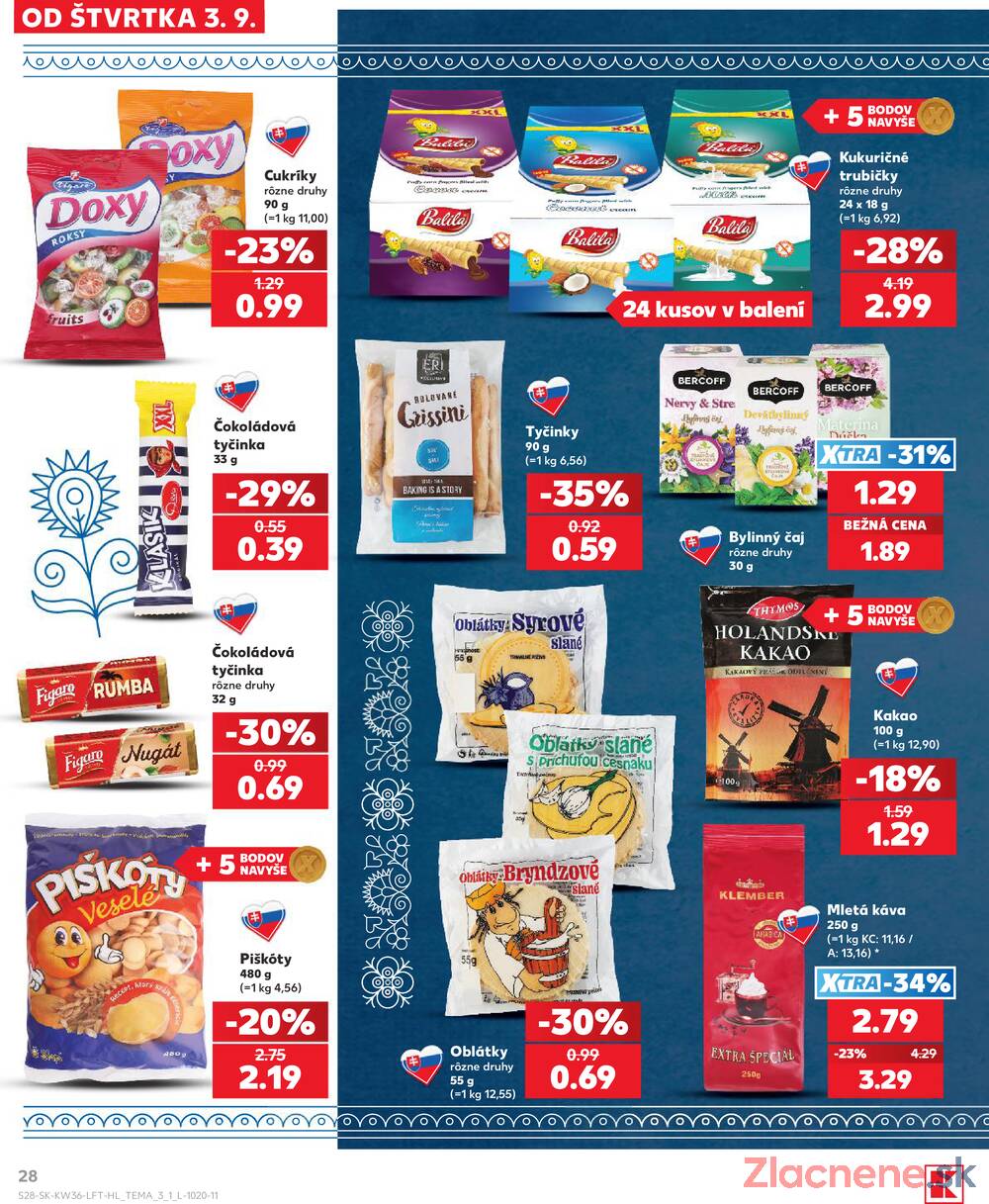 Kaufland 3.9. - 9.9. - Kaufland Piešťany