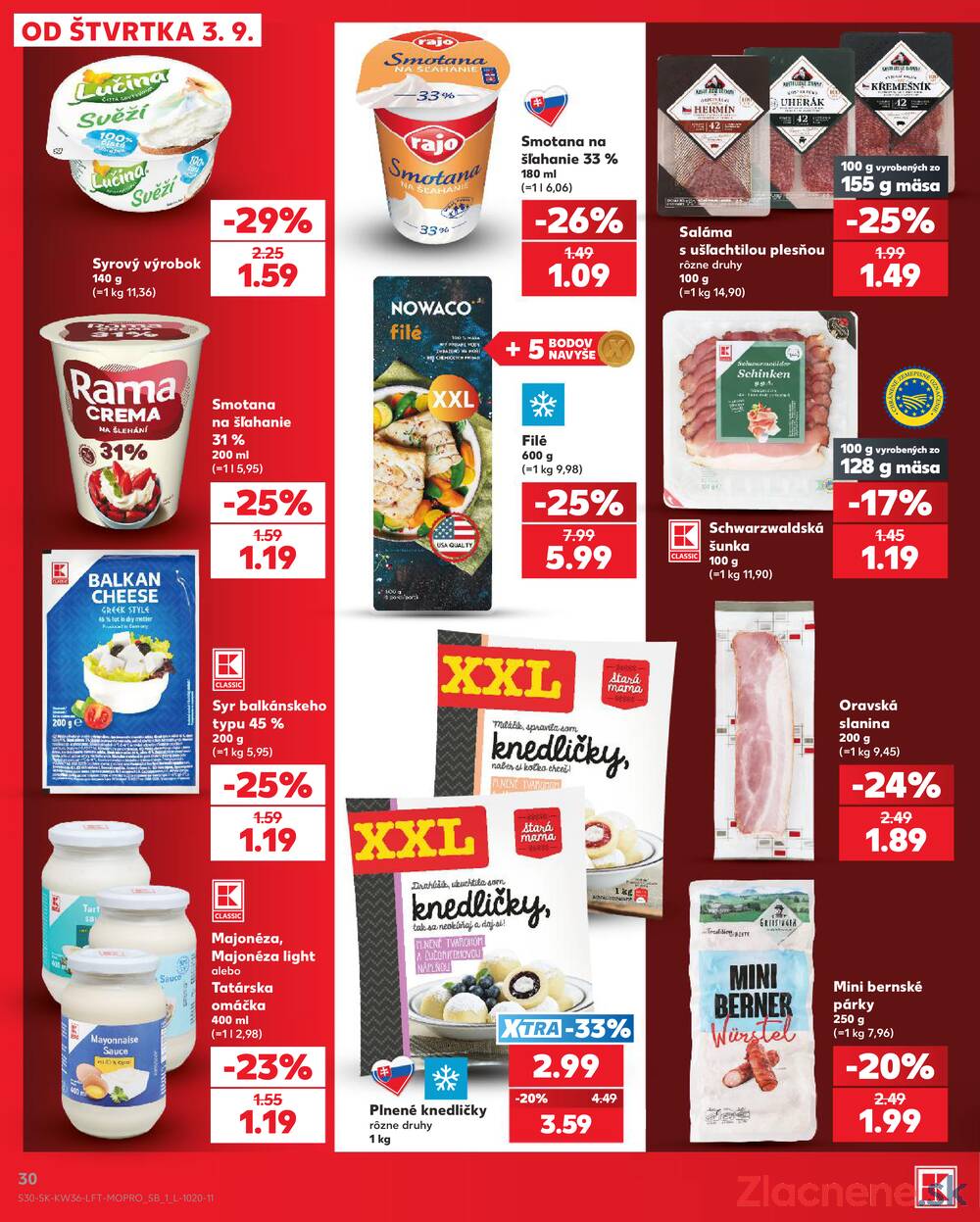 Kaufland 3.9. - 9.9. - Kaufland Piešťany