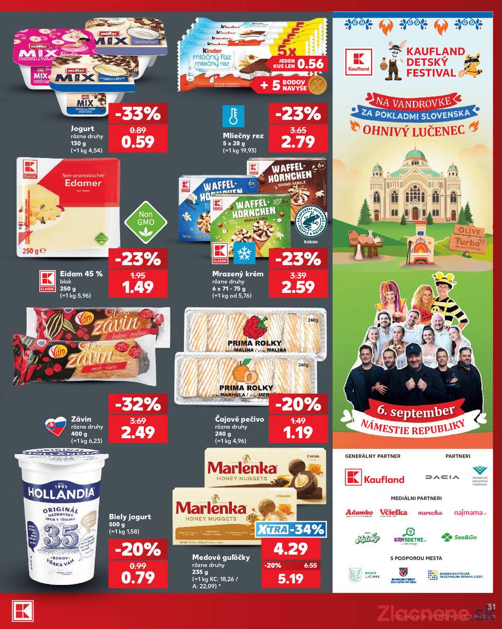 Kaufland 3.9. - 9.9. - Kaufland Piešťany