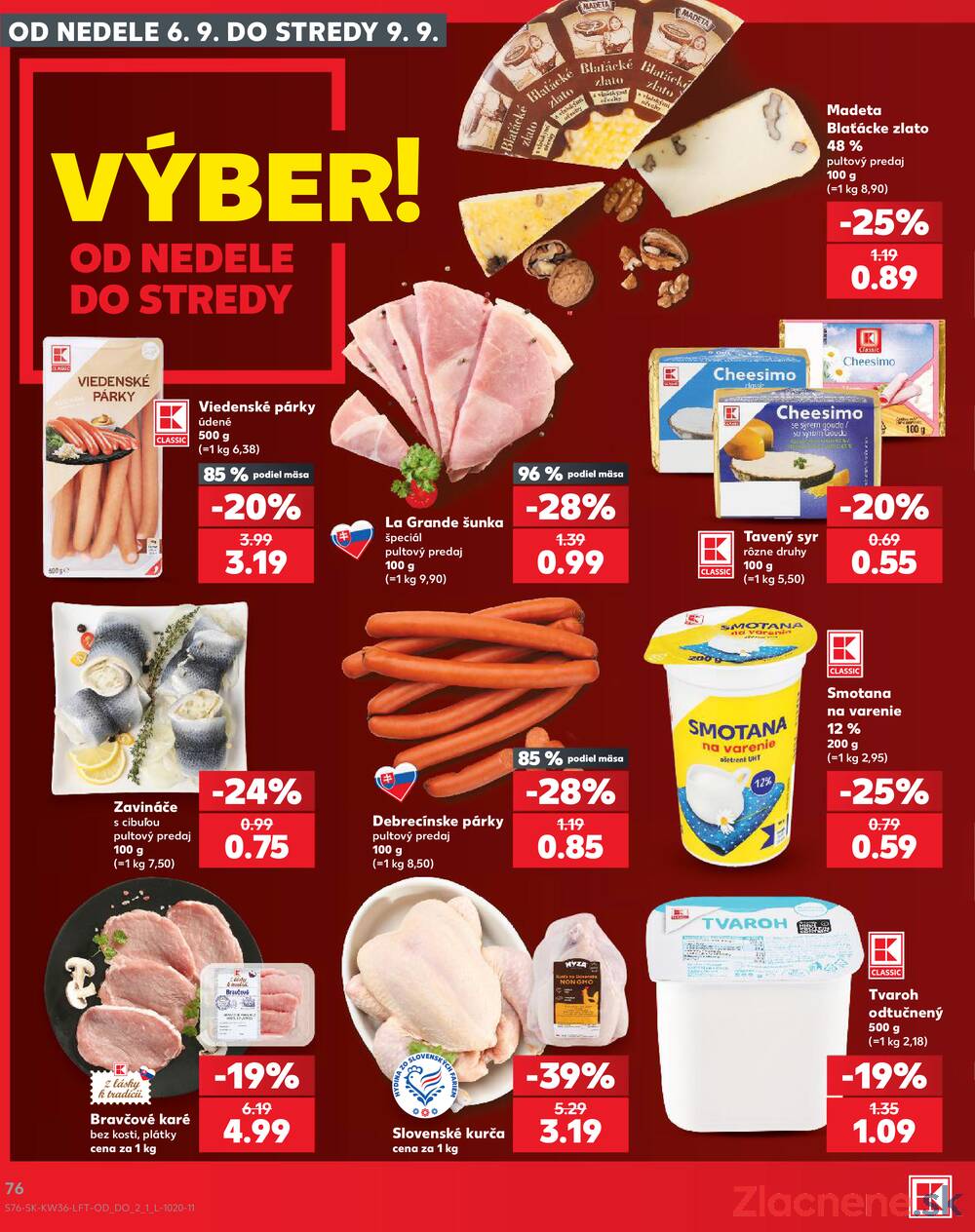 Kaufland 3.9. - 9.9. - Kaufland Piešťany