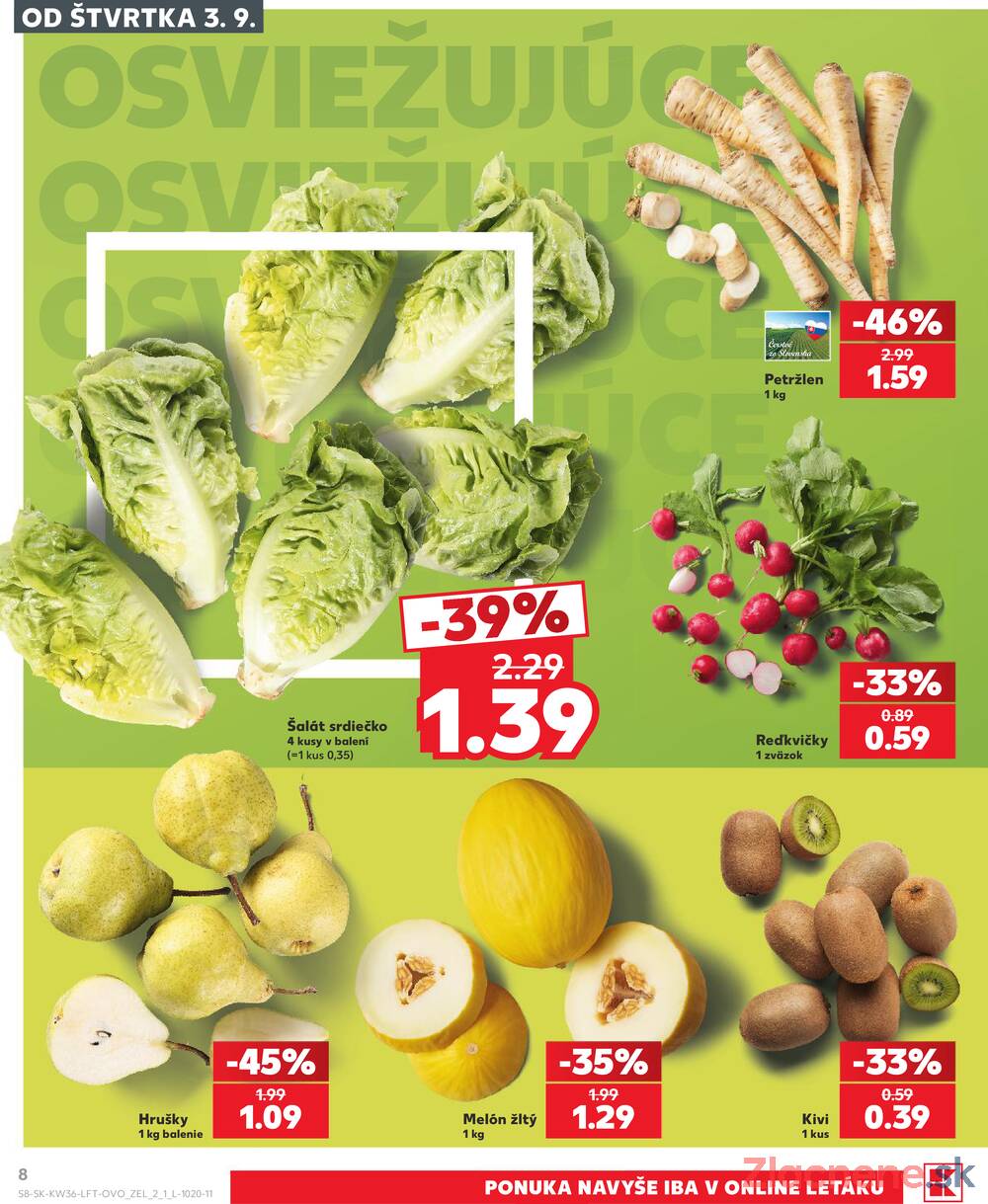 Kaufland 3.9. - 9.9. - Kaufland Bratislava - Petržalka