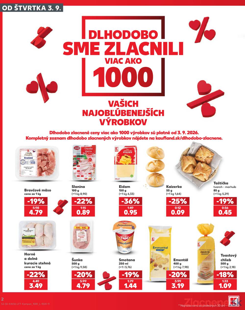 Kaufland 3.9. - 9.9. - Kaufland Trnava - Nová ul.