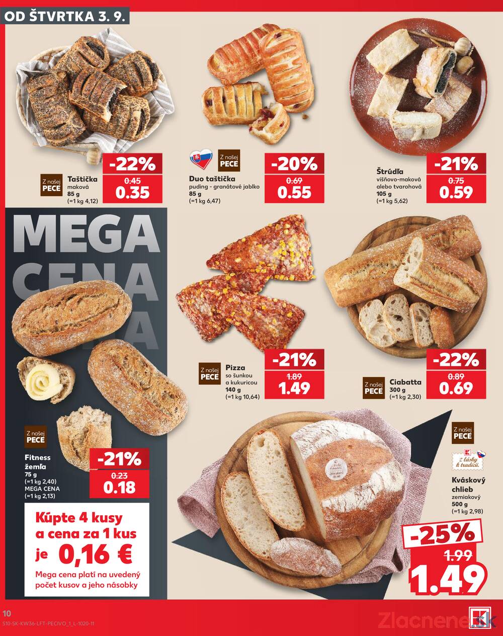 Kaufland 3.9. - 9.9. - Kaufland Trnava - Nová ul.