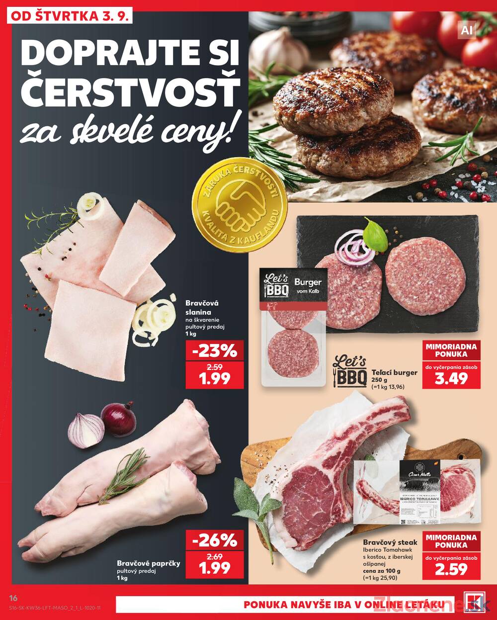Kaufland 3.9. - 9.9. - Kaufland Trnava - Nová ul.