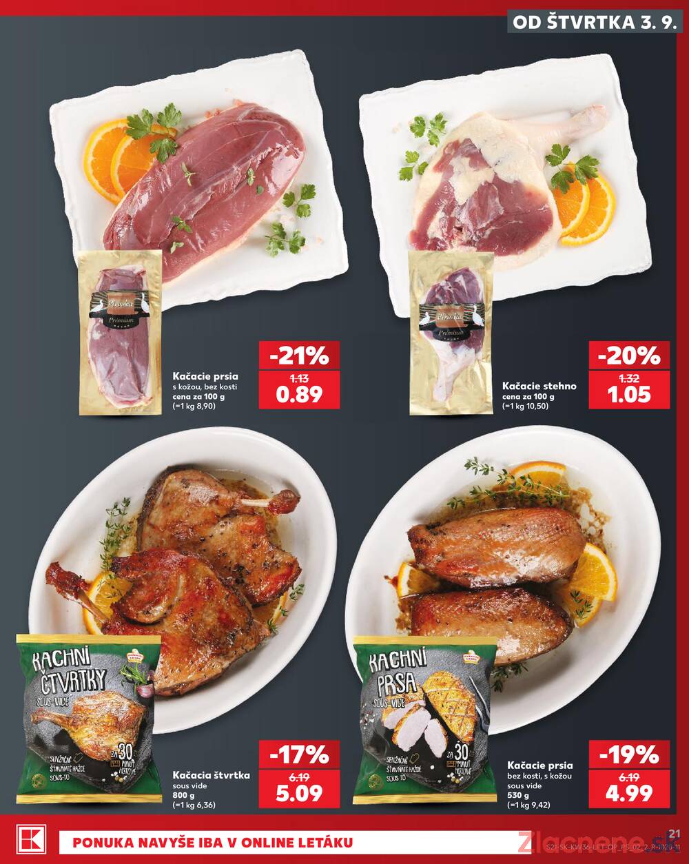 Kaufland 3.9. - 9.9. - Kaufland Trnava - Nová ul.