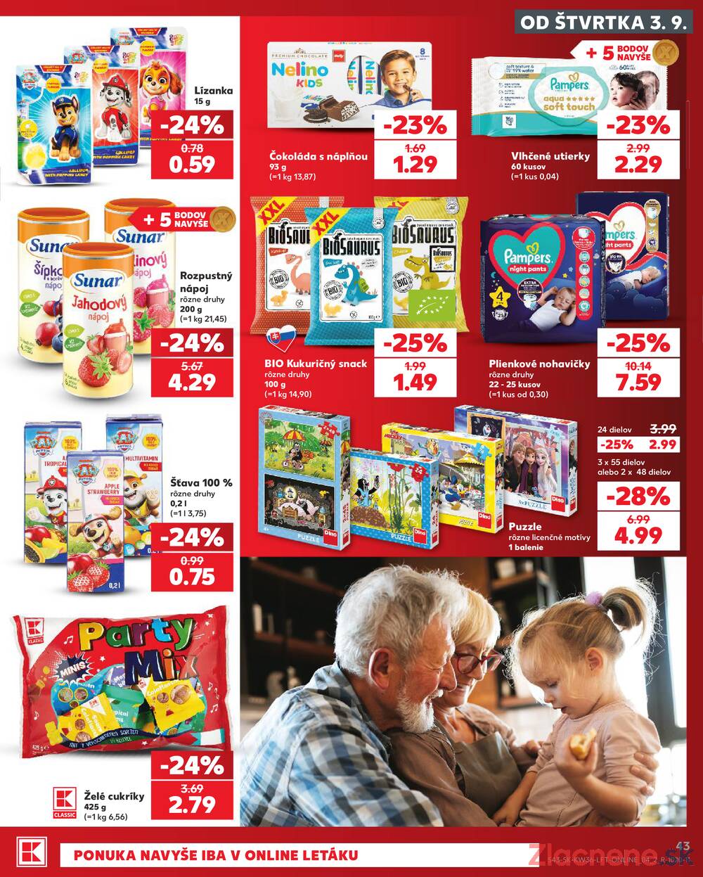 Kaufland 3.9. - 9.9. - Kaufland Trnava - Nová ul.