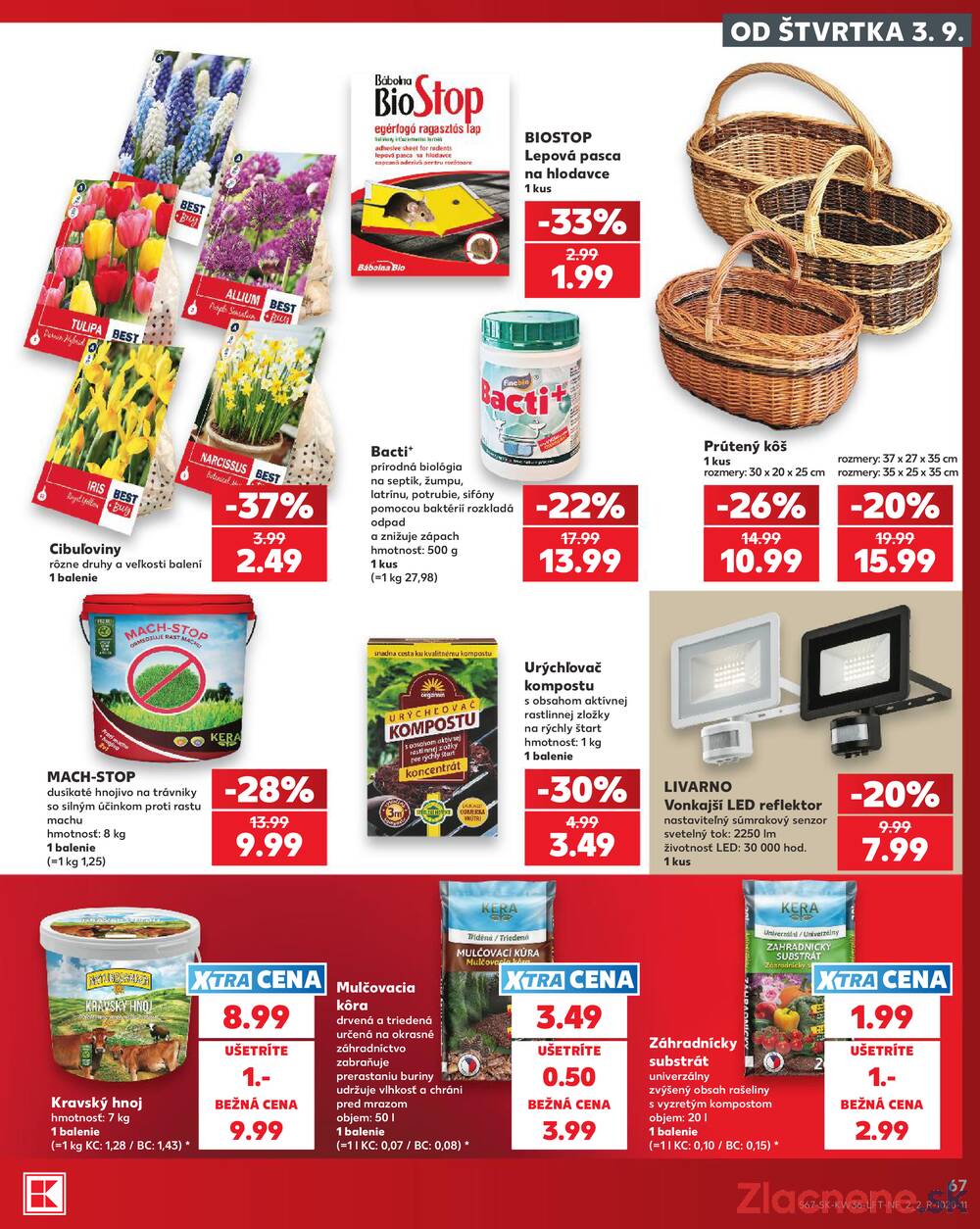 Kaufland 3.9. - 9.9. - Kaufland Trnava - Nová ul.