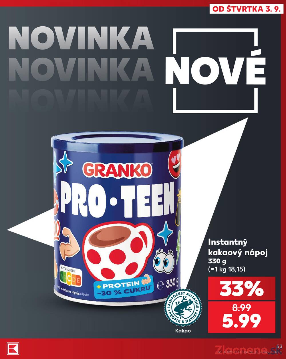 Kaufland 3.9. - 9.9. - Kaufland Ružomberok