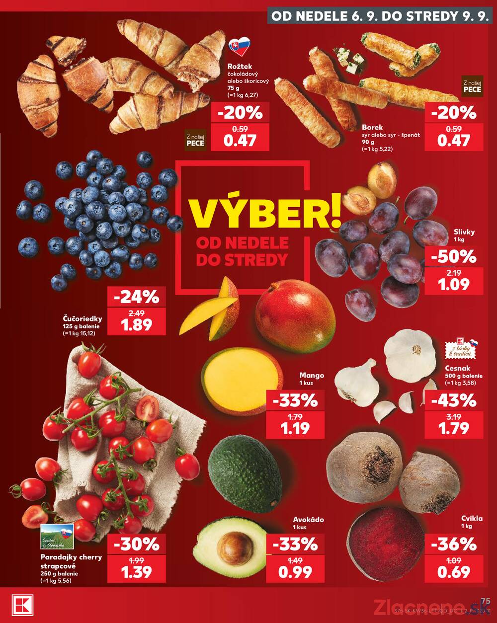 Kaufland 3.9. - 9.9. - Kaufland Ružomberok