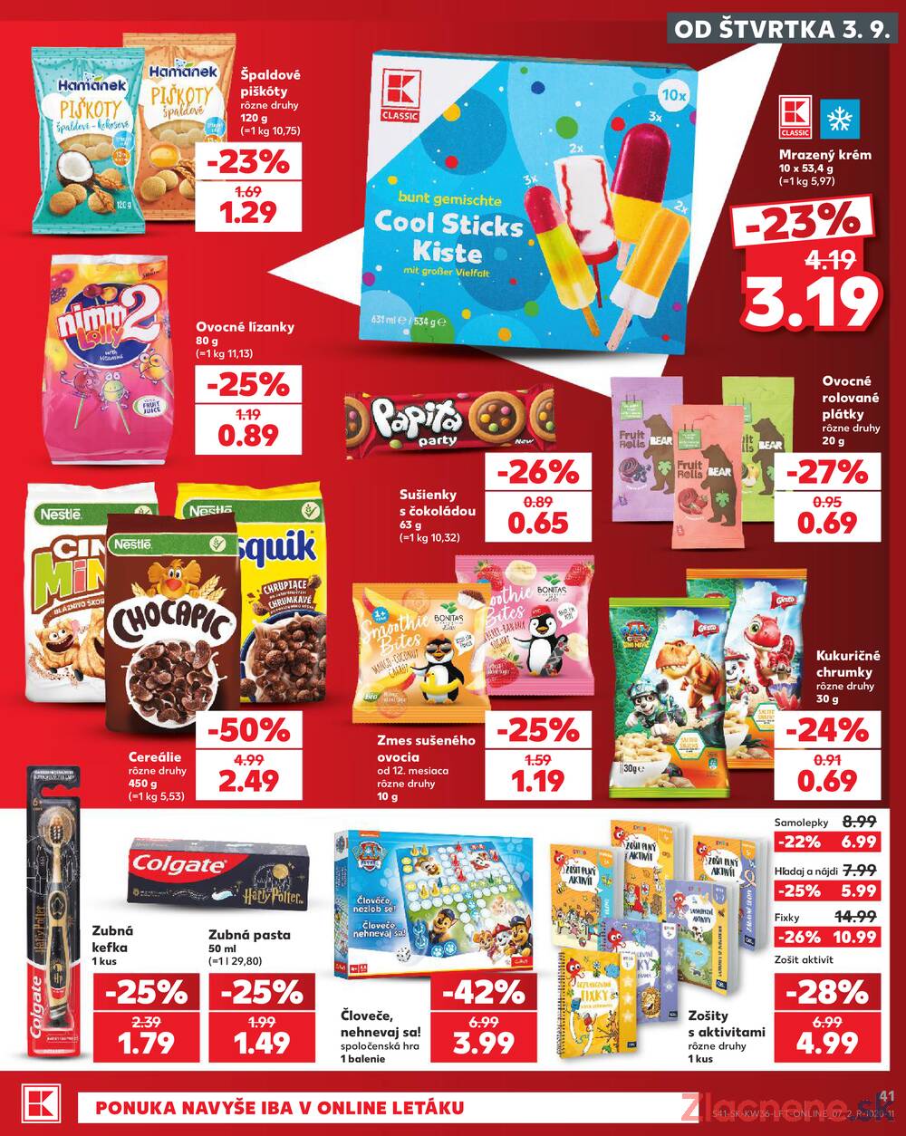 Kaufland 3.9. - 9.9. - Kaufland Košice-Pri hati