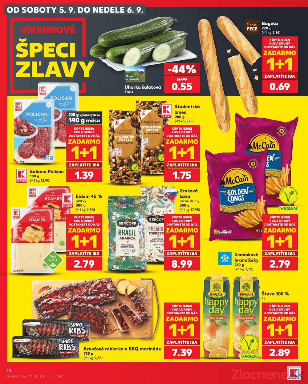Kaufland 3.9. - 9.9. - Kaufland Žiar nad Hronom