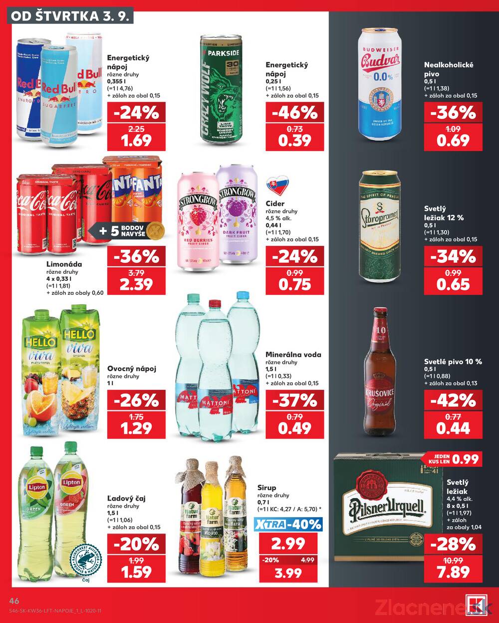 Kaufland 3.9. - 9.9. - Kaufland Košice - Nad Jazerom