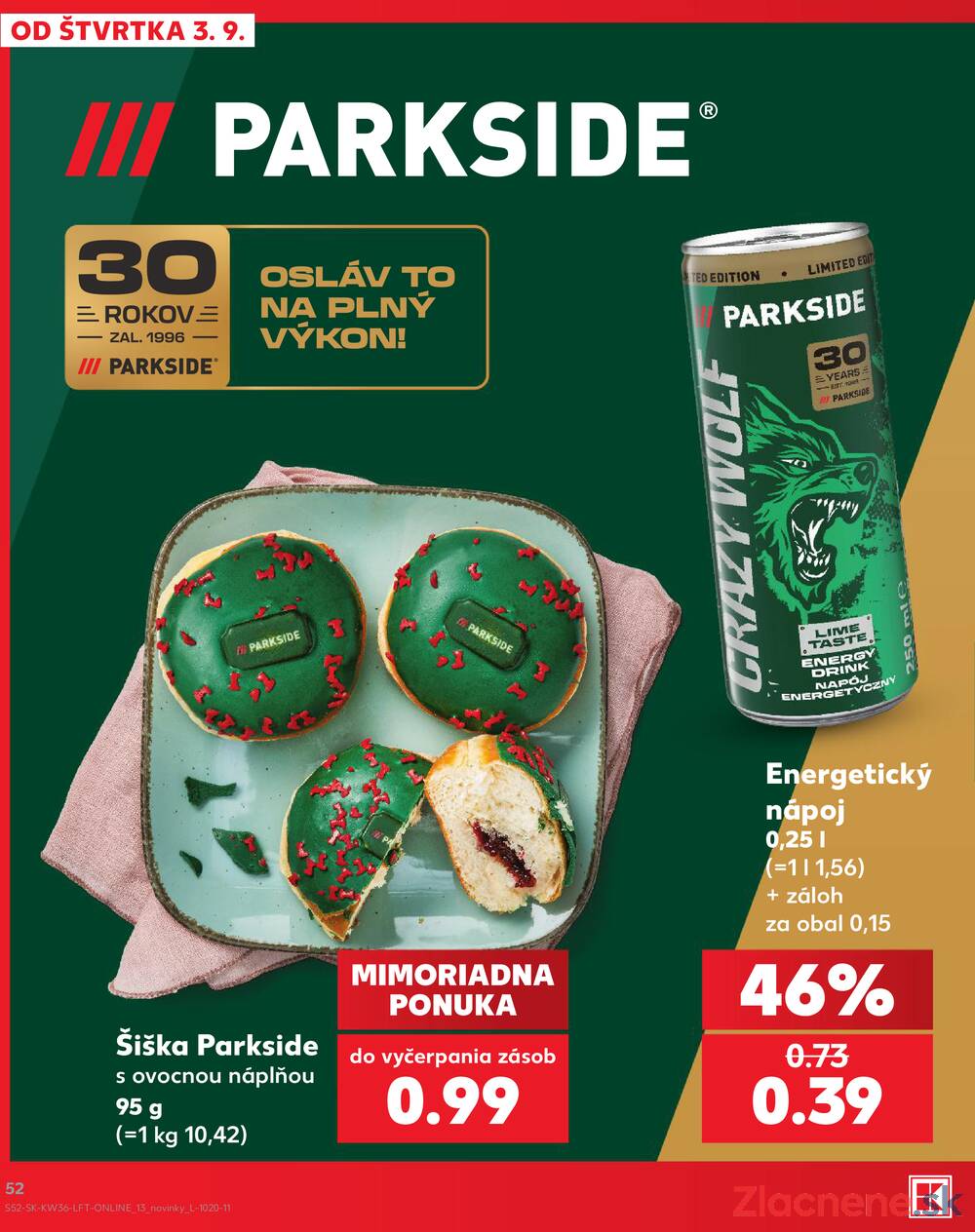 Kaufland 3.9. - 9.9. - Kaufland Košice - Nad Jazerom