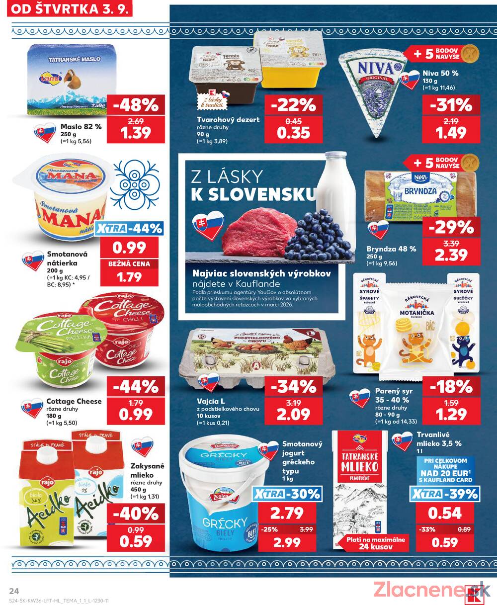 Kaufland 3.9. - 9.9. - Kaufland Považská Bystrica - Centrum