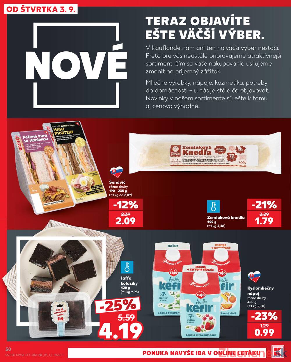 Kaufland 3.9. - 9.9. - Kaufland Považská Bystrica - Centrum
