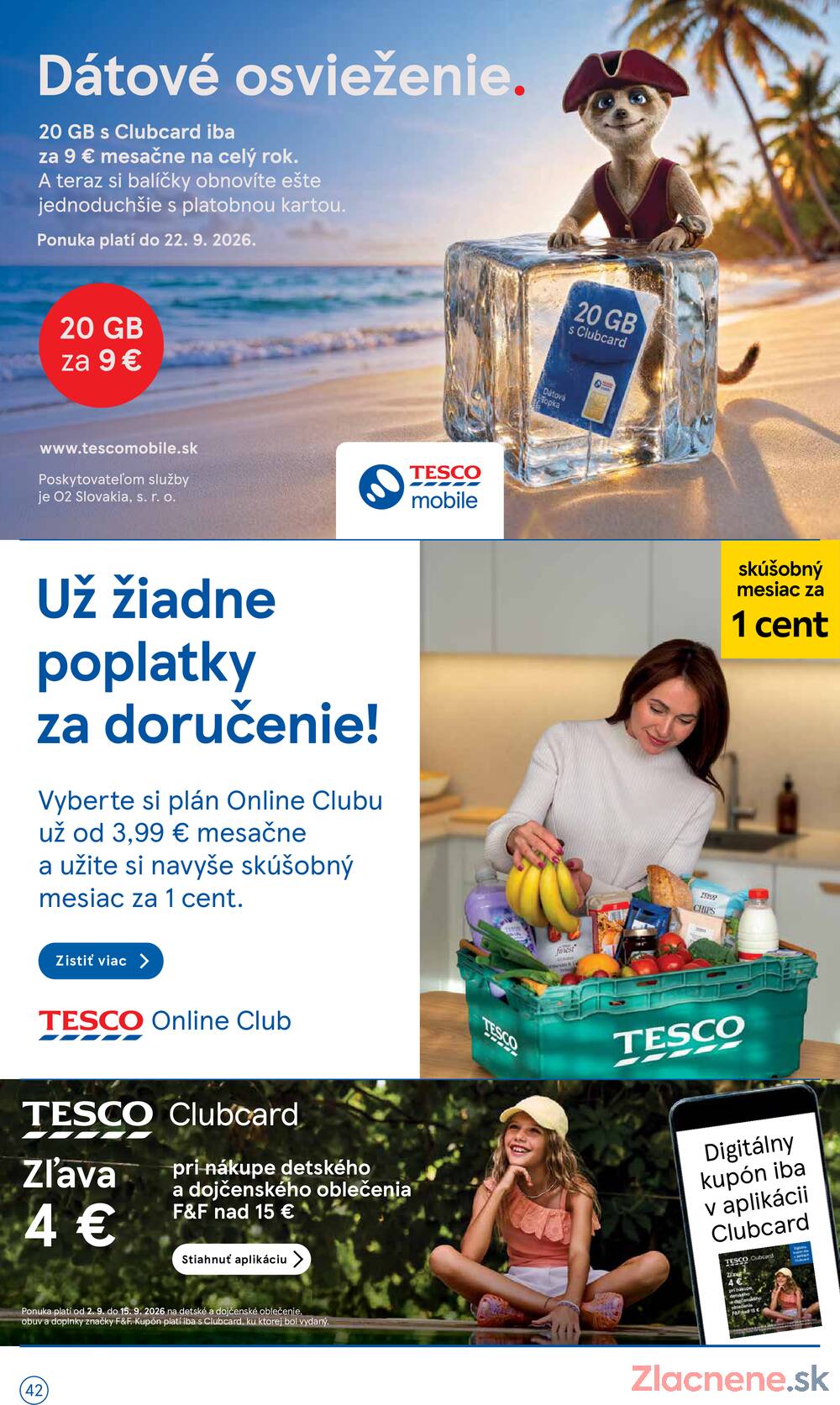 Leták Tesco - Tesco hypermarkety 9.9.- 15.9. - strana 42 Leták Tesco - Tesco hypermarkety 9.9.- 15.9. - strana 42