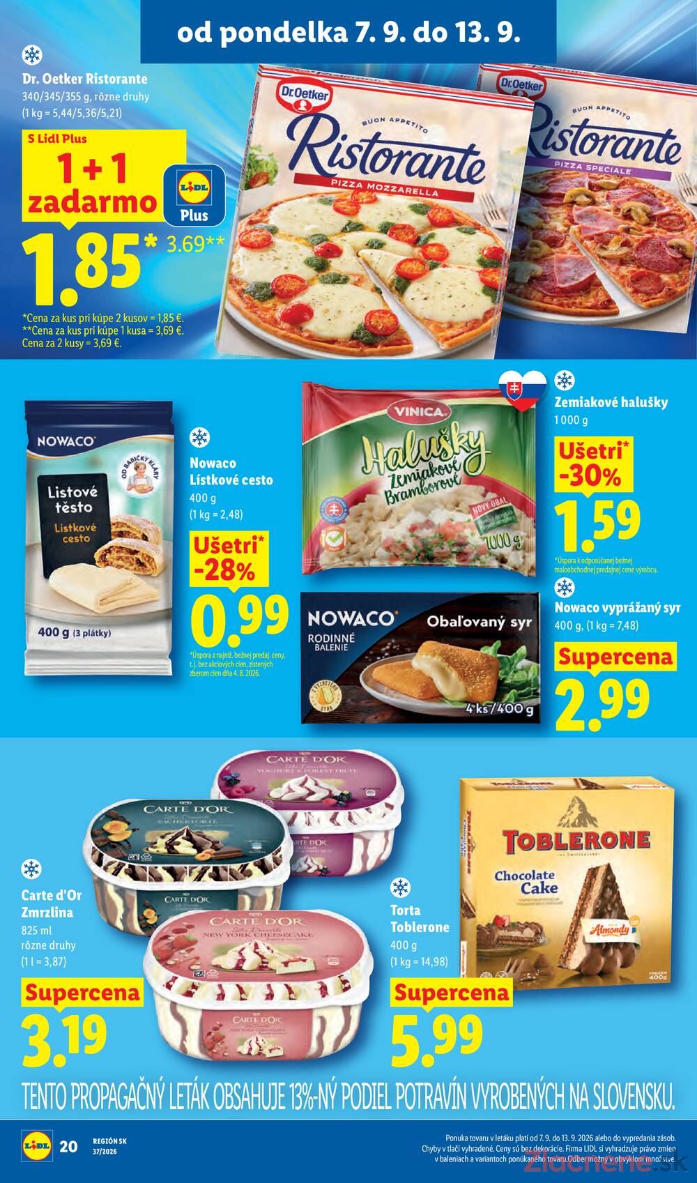 Lidl 7.9. - 13.9.