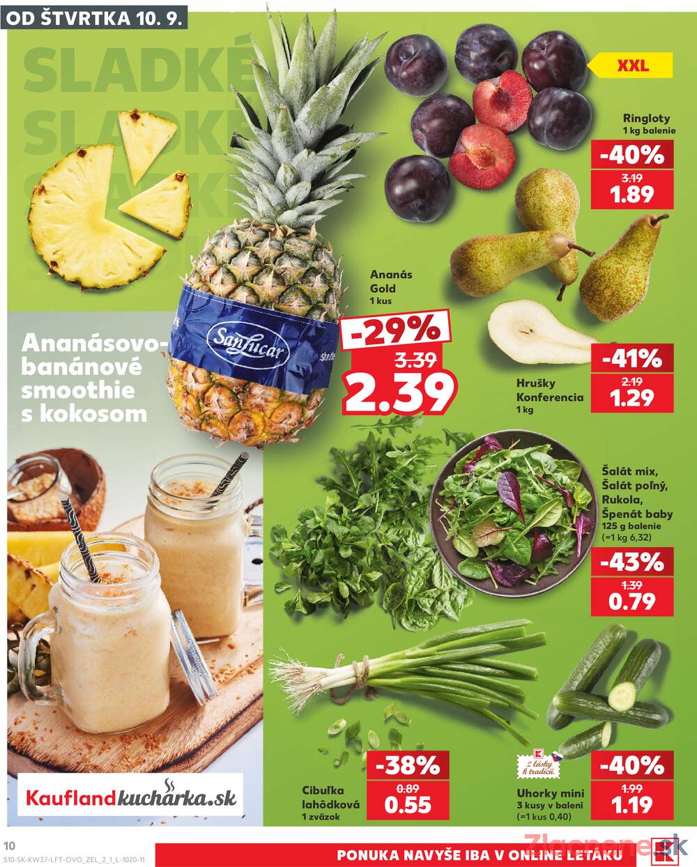 Kaufland 10.9. - 16.9. - Kaufland Detva