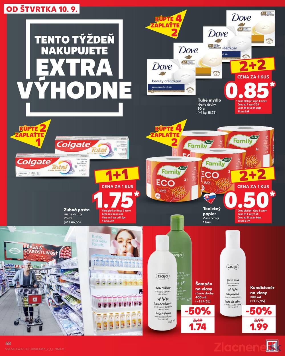 Kaufland 10.9. - 16.9. - Kaufland Sabinov