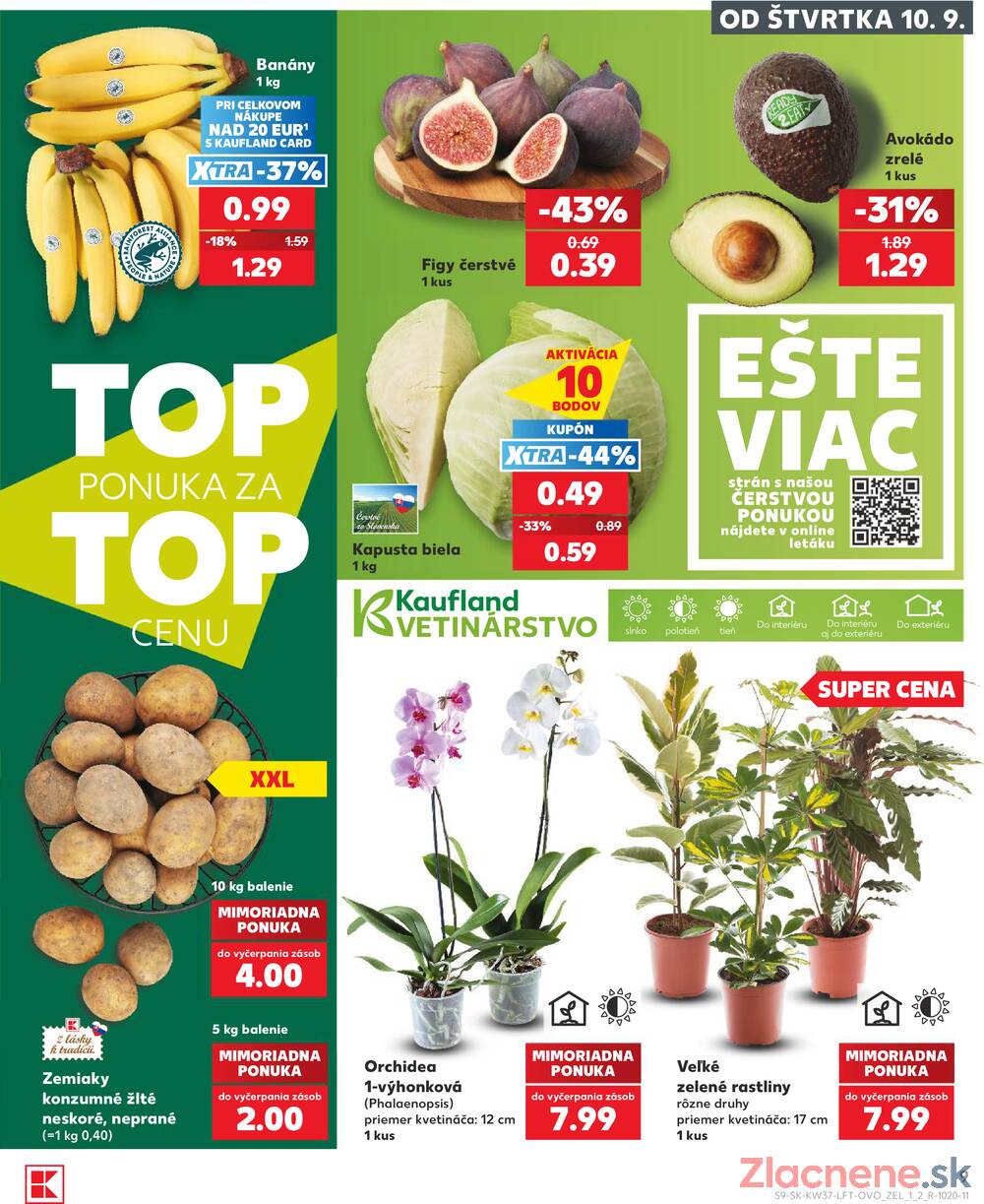 Kaufland 10.9. - 16.9. - Kaufland Rožňava