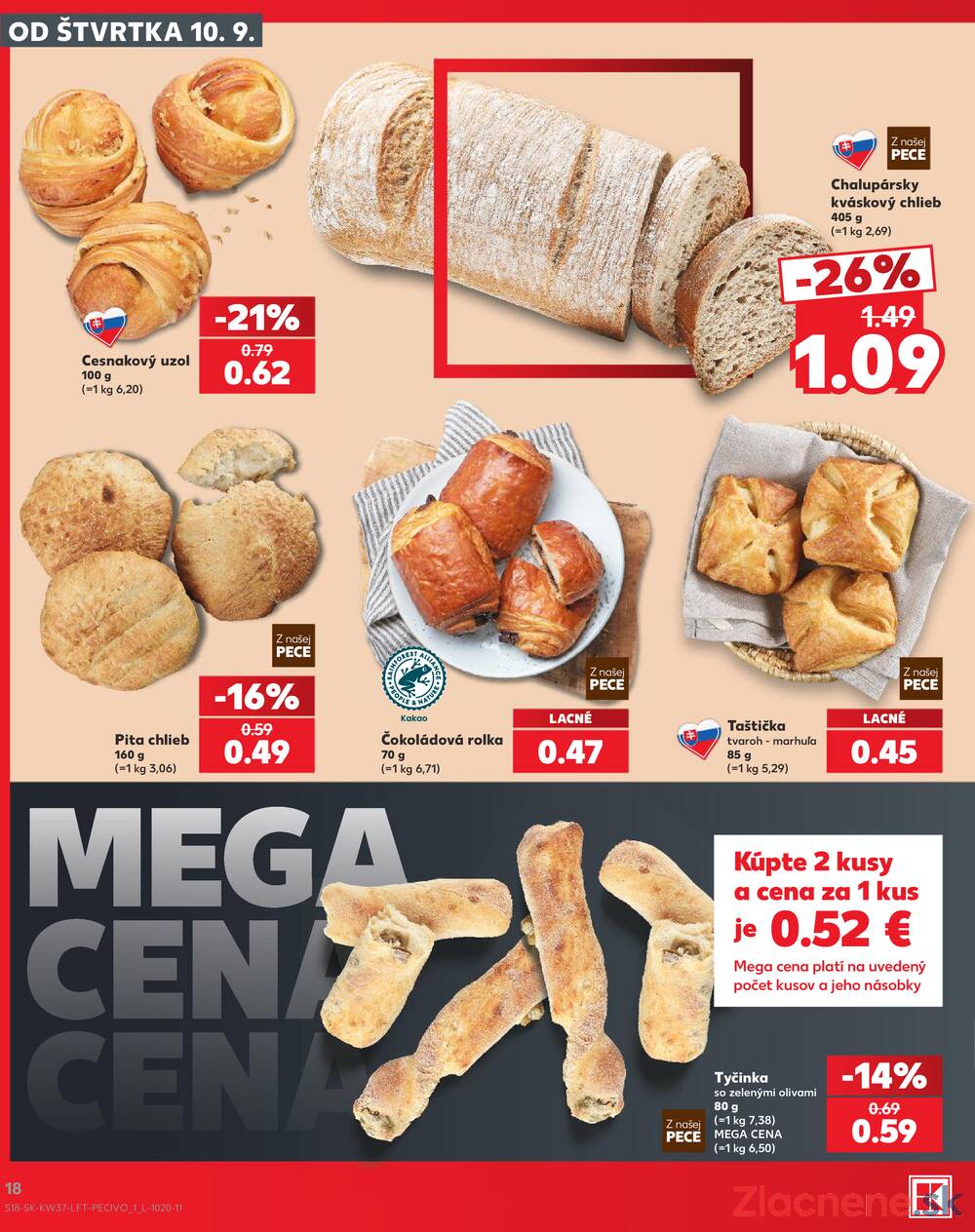 Kaufland 10.9. - 16.9. - Kaufland Rožňava