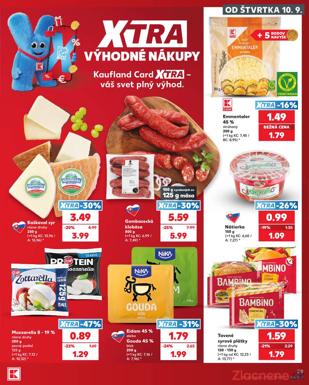Kaufland 10.9. - 16.9. - Kaufland Rožňava