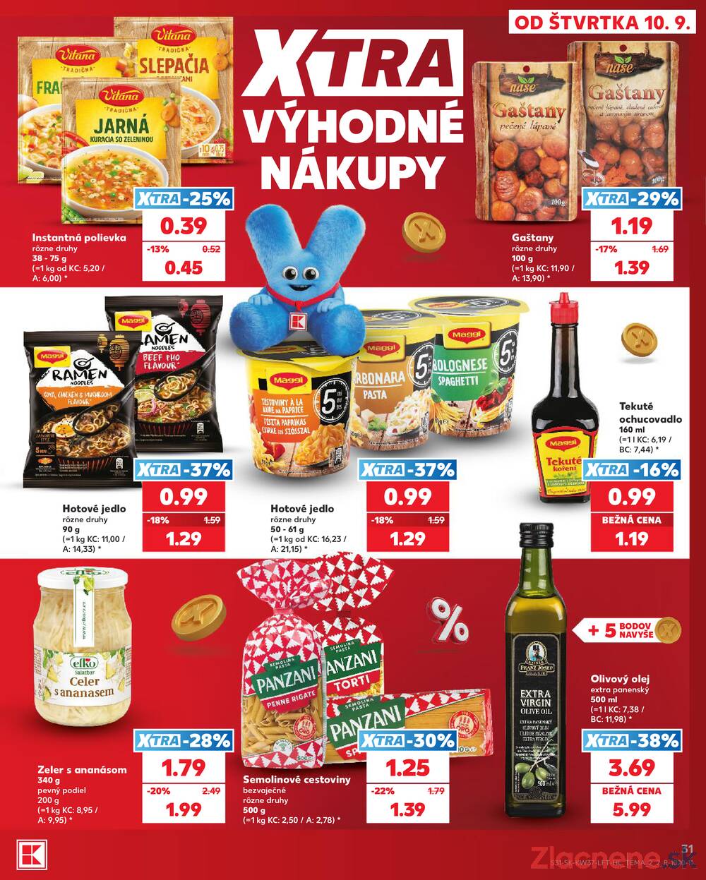 Kaufland 10.9. - 16.9. - Kaufland Rožňava
