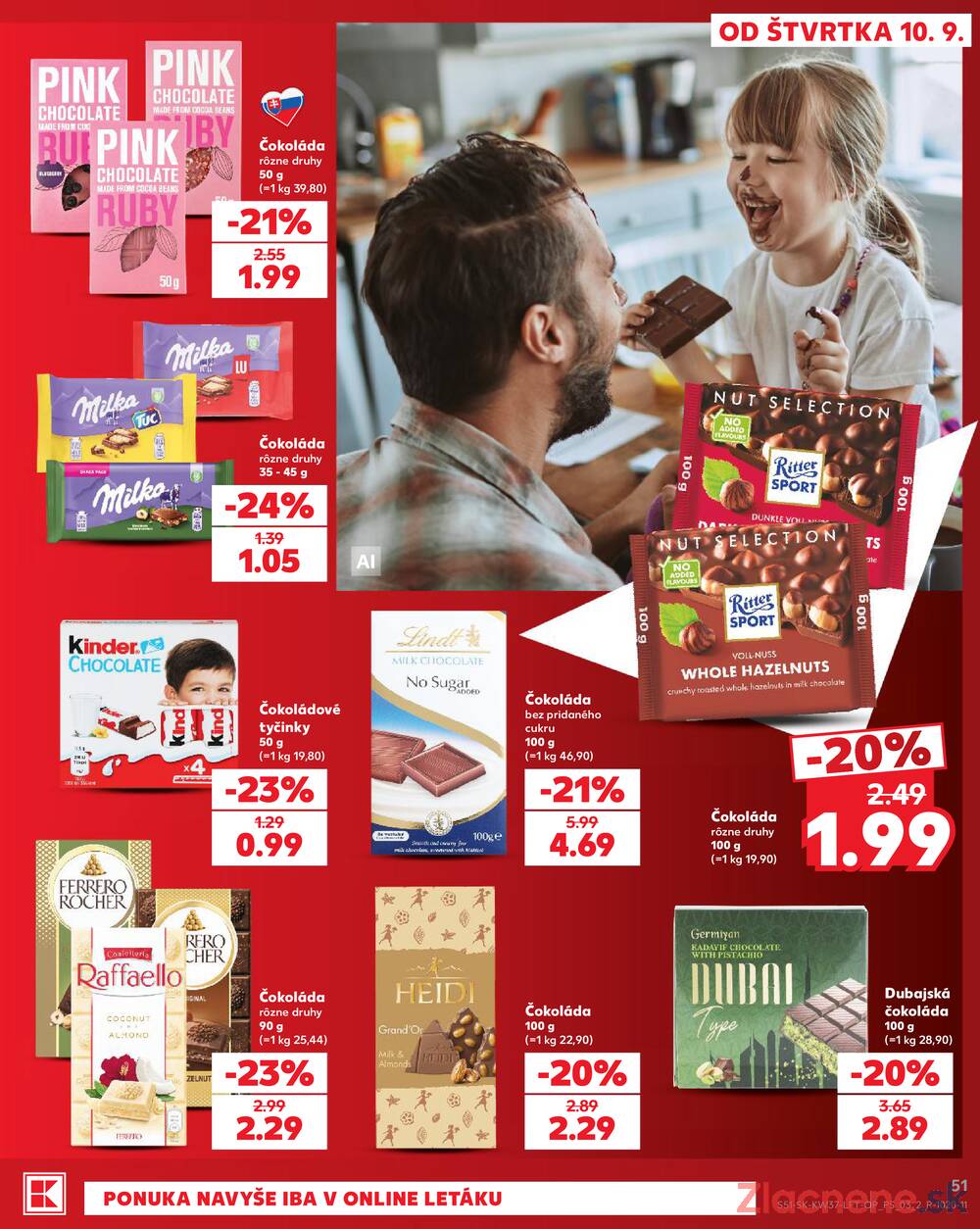 Kaufland 10.9. - 16.9. - Kaufland Rožňava