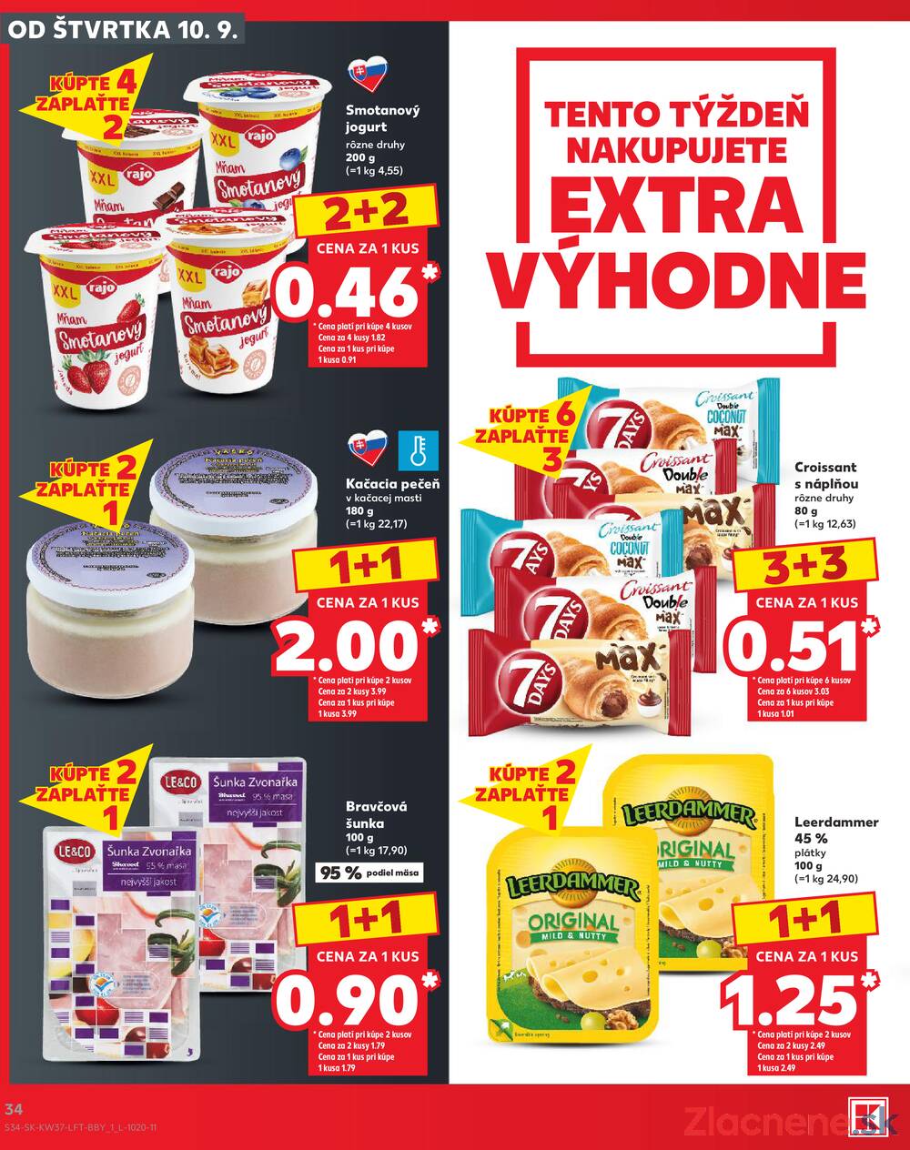 Kaufland 10.9. - 16.9. - Kaufland Handlová - Okružná ul.