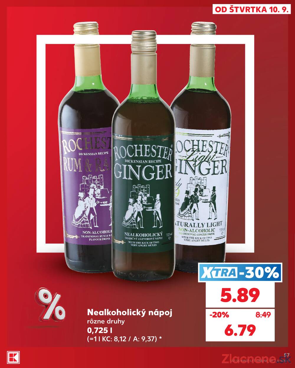 Kaufland 10.9. - 16.9. - Kaufland Handlová - Okružná ul.