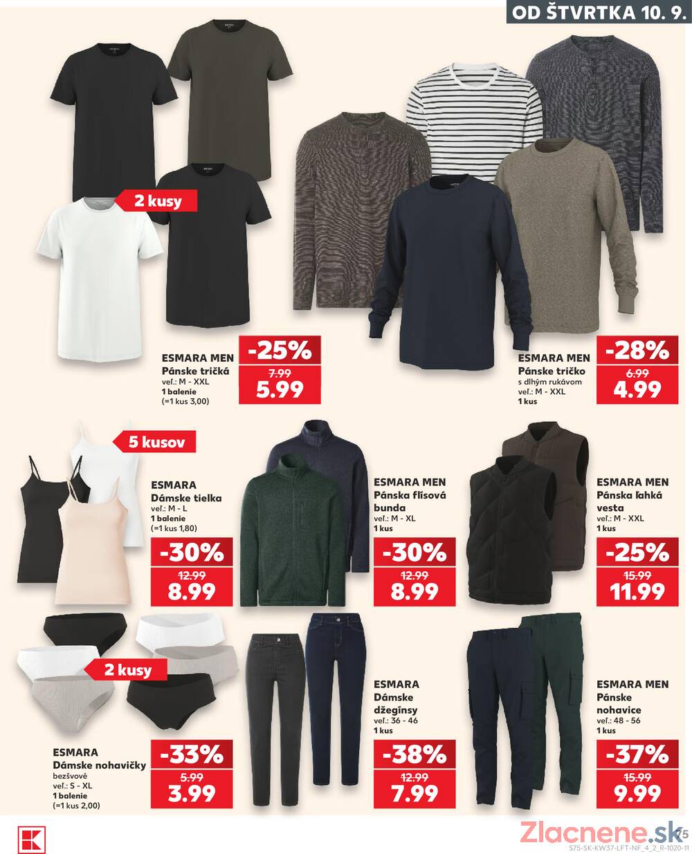 Kaufland 10.9. - 16.9. - Kaufland Handlová - Okružná ul.