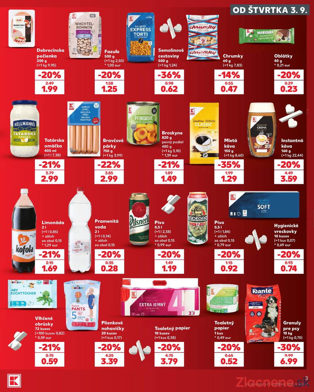 Kaufland 10.9. - 16.9. - Kaufland Sereď