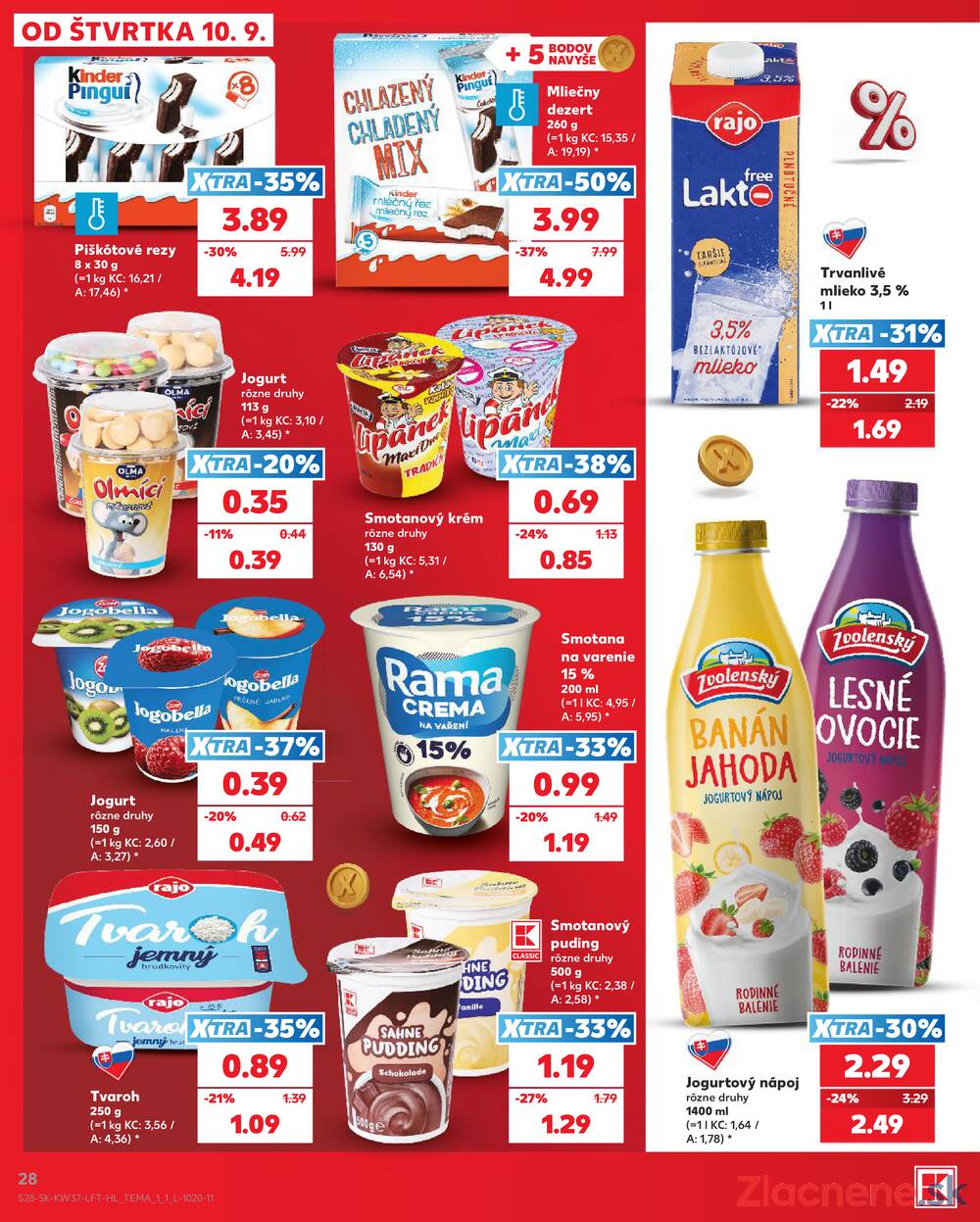Kaufland 10.9. - 16.9. - Kaufland Bánovce nad Bebravou