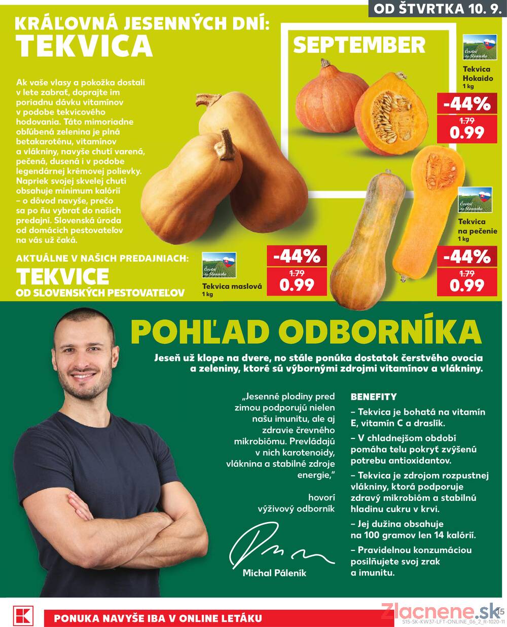 Kaufland 10.9. - 16.9. - Kaufland Bratislava - Petržalka