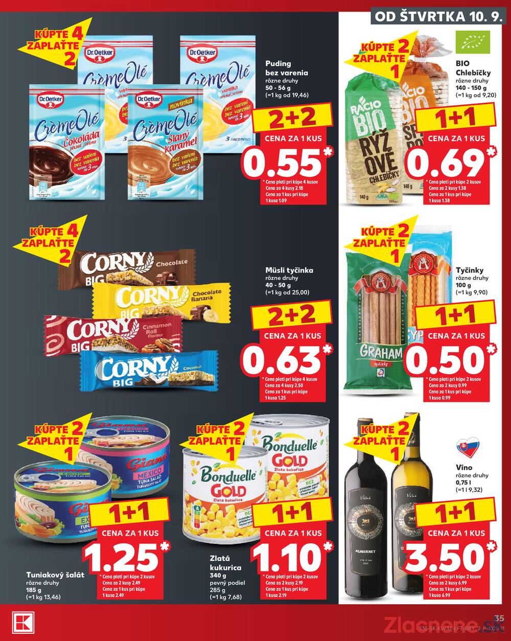 Kaufland 10.9. - 16.9. - Kaufland Nitra - Čermáň