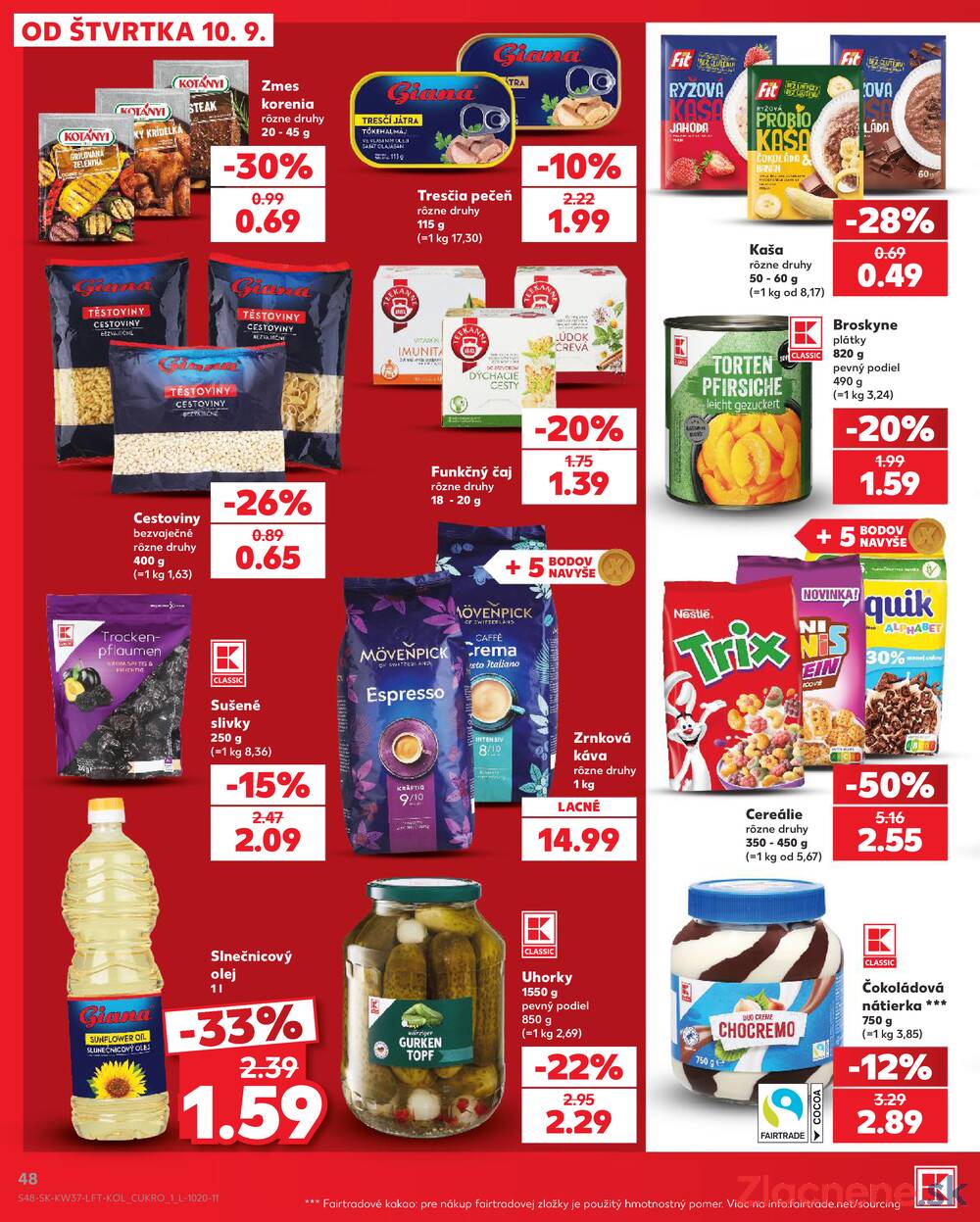 Kaufland 10.9. - 16.9. - Kaufland Bratislava - Podunajské Biskupice