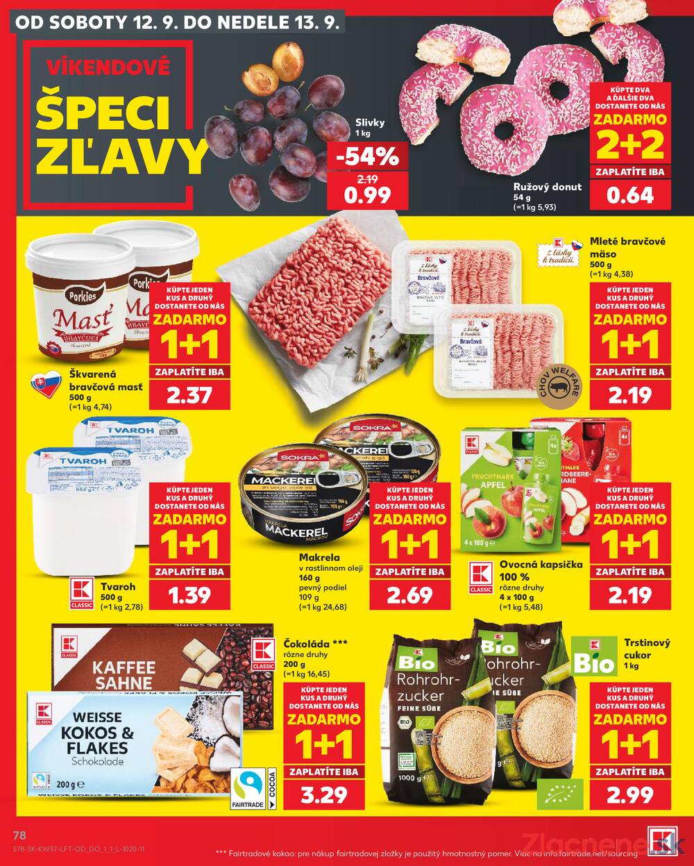 Kaufland 10.9. - 16.9. - Kaufland Trnava - Trstínska cesta