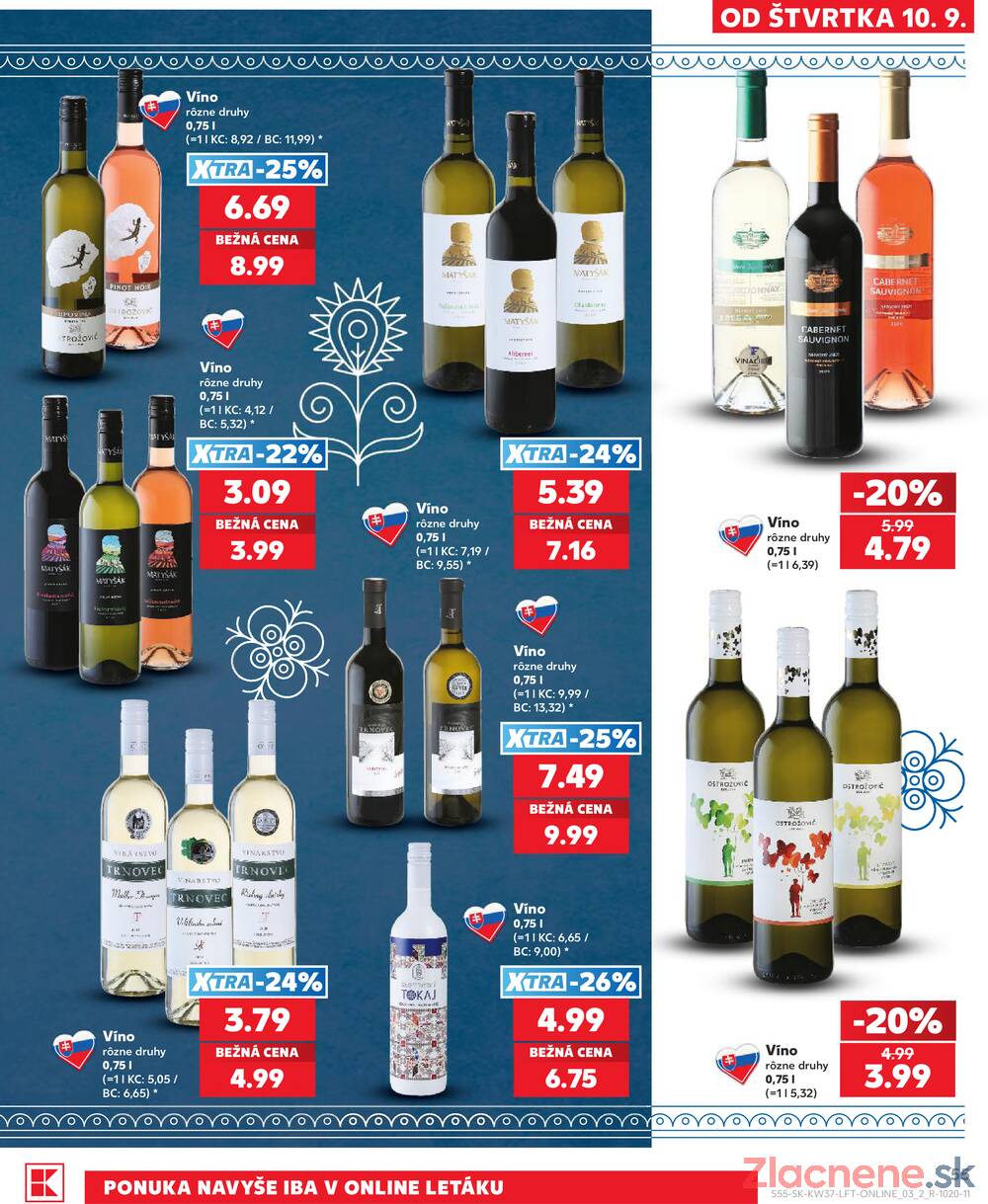 Kaufland 10.9. - 16.9. - Kaufland Liptovský Mikuláš