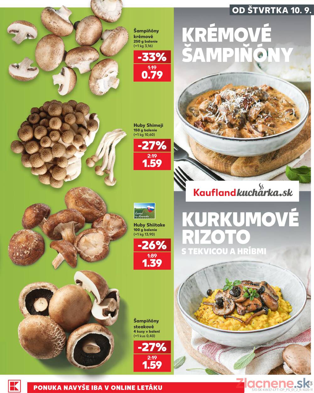 Kaufland 10.9. - 16.9. - Kaufland Martin-Podhaj