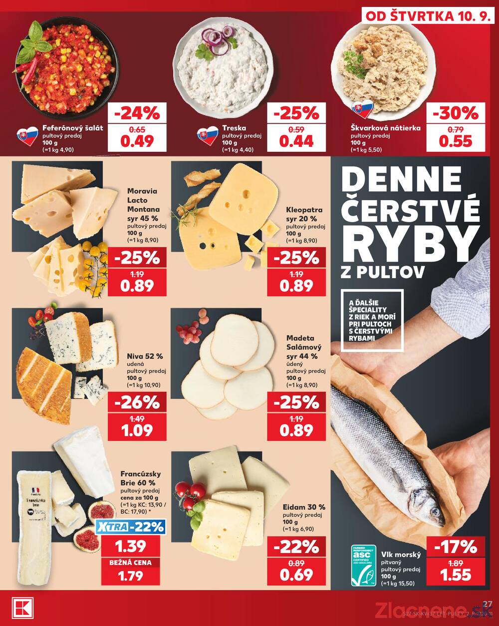 Kaufland 10.9. - 16.9. - Kaufland Martin-Podhaj