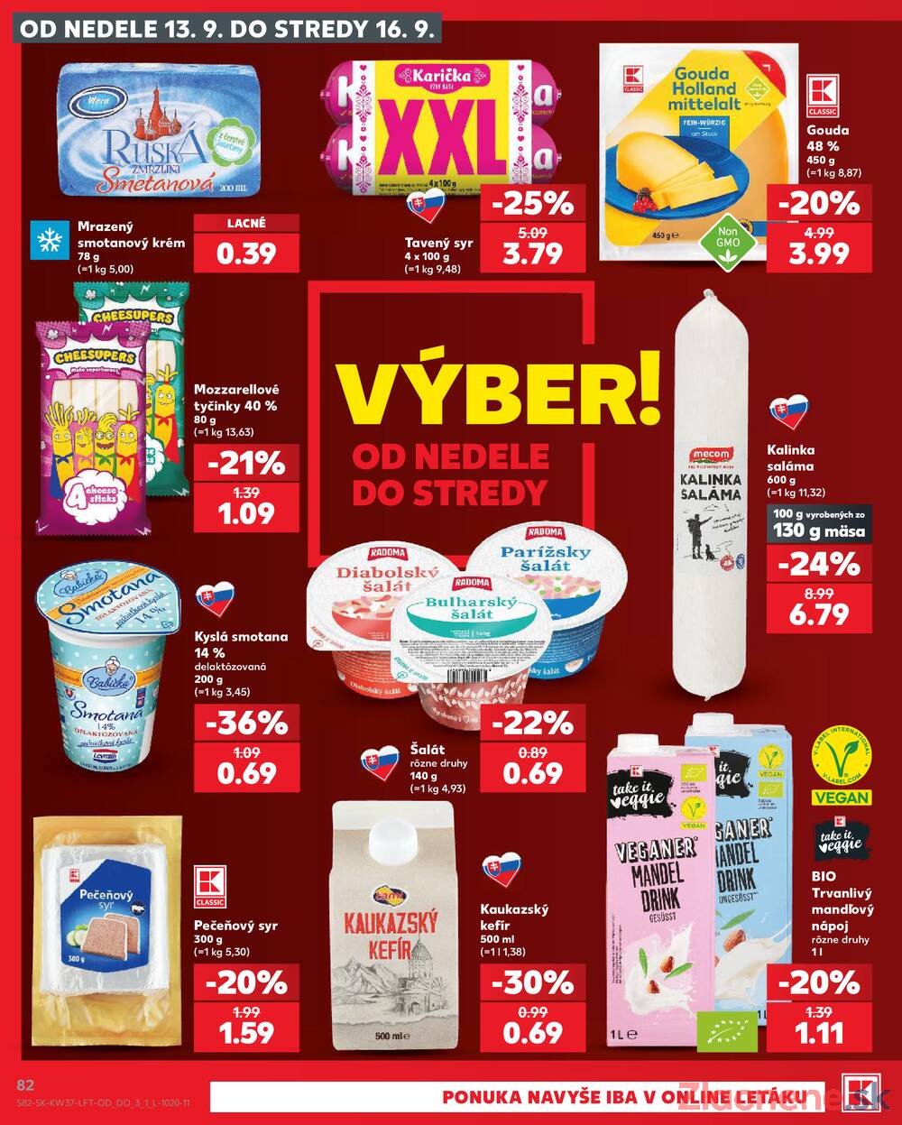 Kaufland 10.9. - 16.9. - Kaufland Martin-Podhaj